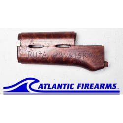 Bulgarian AK-47 Milled Underfolder Trench Art Stock Set - Auction