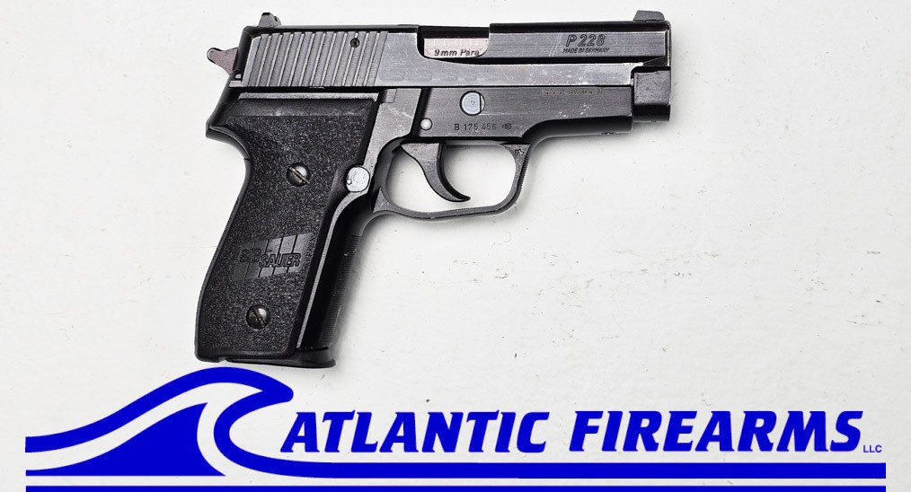 Sig P228 9mm Pistol-Drilled for Accessories