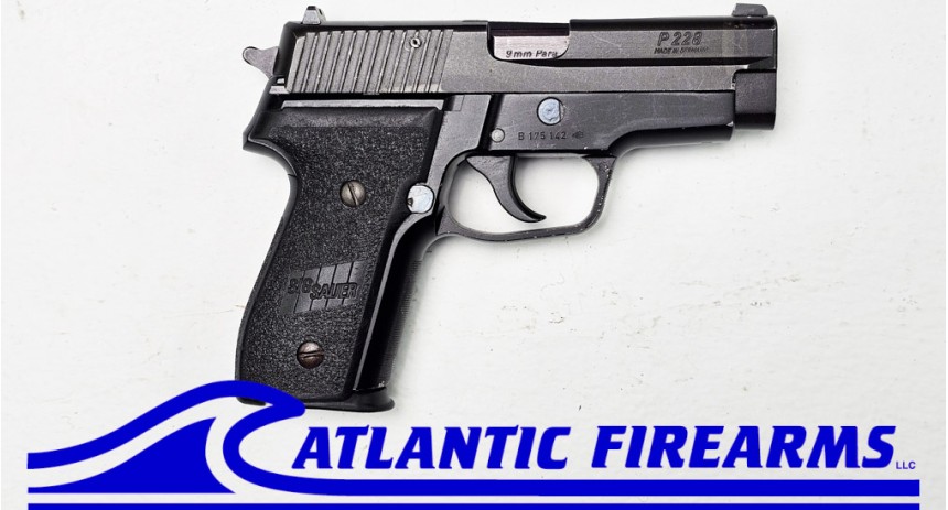 Sig P228 9mm Pistol-Patina Finish/Drilled