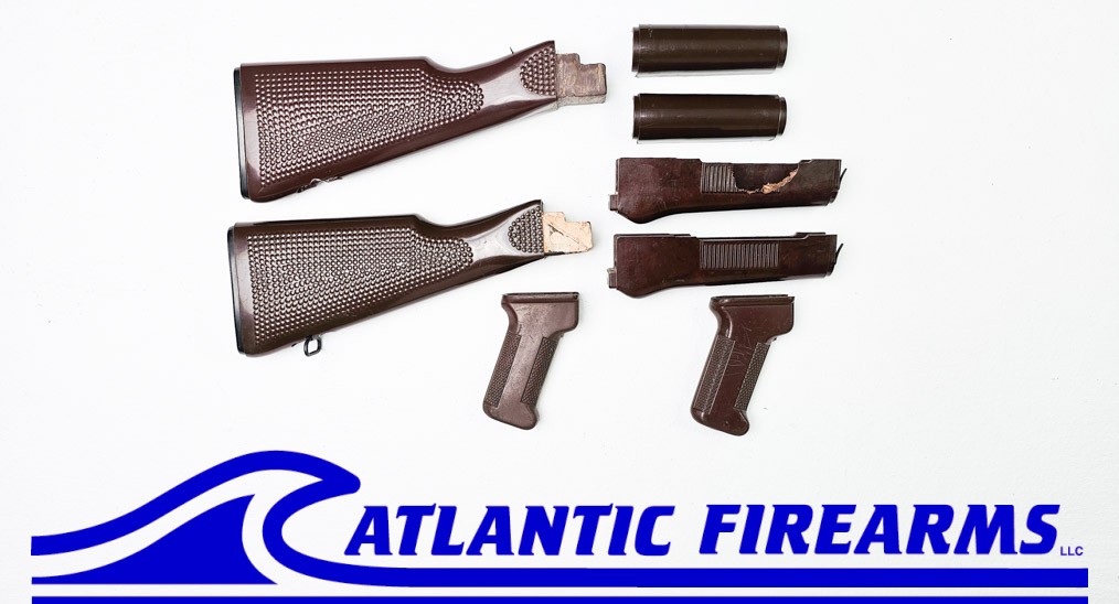 East German DDR AK-47/ AKM Blem Stock Set Lot - Auction
