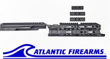 AK/AKM Mid Length Handguard Combo with Top Cover - Armor Black - GPN