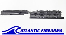AK/AKM Mid Length Handguard Combo with Top Cover - Armor Black - GPN