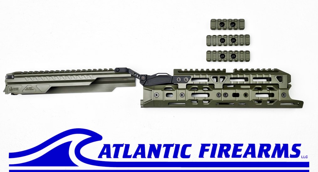 AK/AKM Mid Length Handguard Combo with Top Cover - OD Green - GPN