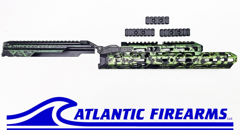 AK/AKM Extended Handguard Combo with Top Cover - Splash Anodized - GPN