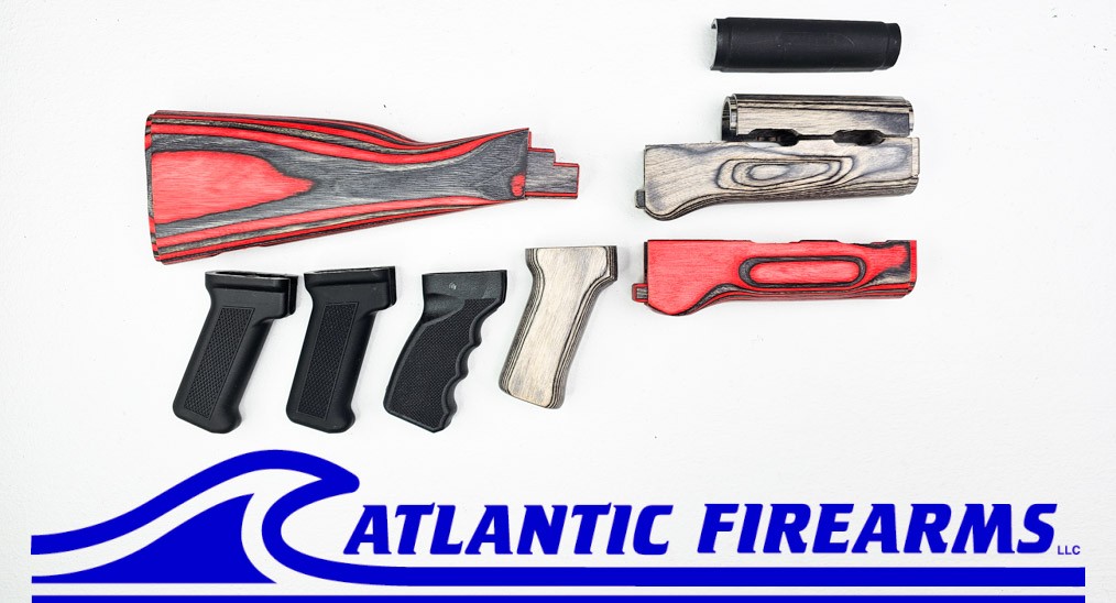 Blem AK-47/ AKM Furniture Stock Set Lot  - Auction