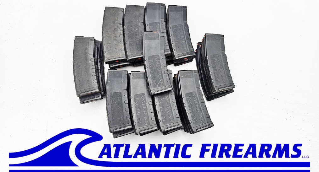 ATI AR-15 5.56/ .223 30Rd Black Poly Mag - 51 pack - Auction