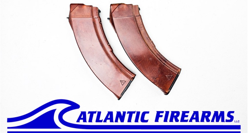 Russian AK47 Bakelite Magazine 2-Pack - Izhevsk Flatback