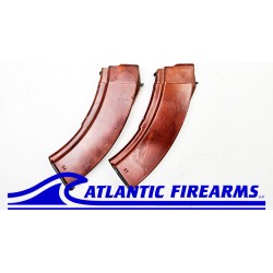 Russian AK47 Bakelite Magazine 2-Pack - Izhevsk Flatback