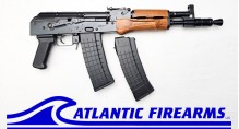 Polish Forged Trunnion Series- 5.56 Hellpup Wood AK47 Pistol