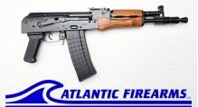 Polish Forged Trunnion Series- 5.56 Hellpup Wood AK47 Pistol