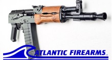 Polish Forged Trunnion Series- 5.56 Hellpup Wood AK47 Pistol