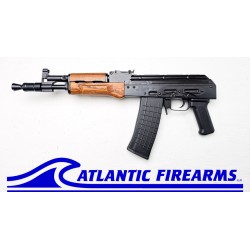 Polish Forged Trunnion Series- 5.56 Hellpup Wood AK47 Pistol