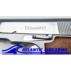 Zastava M57 2 Tone Silver/Polished-Various Wood Grips