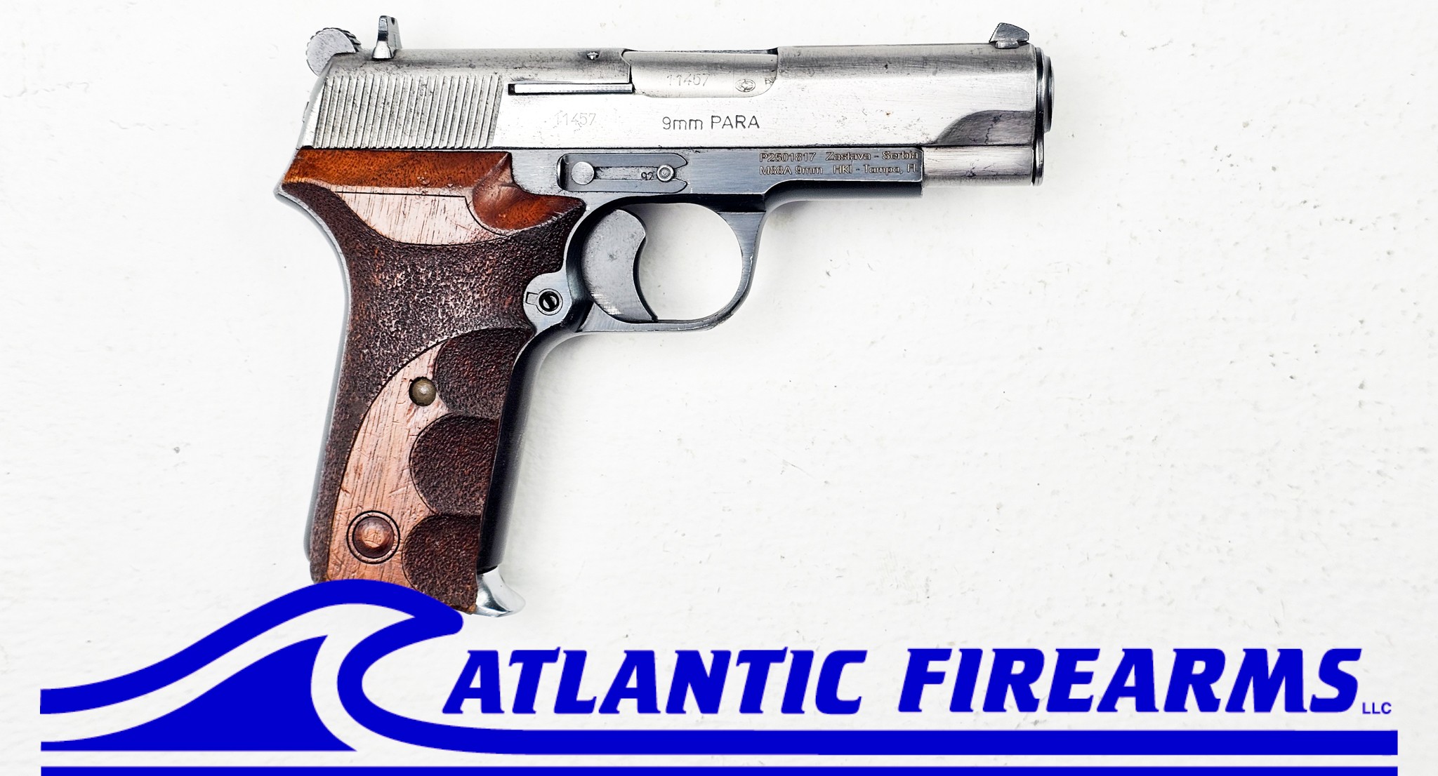 ZASTAVA M88A Two Tone-W/Wood Grips - AtlanticFirearms.com