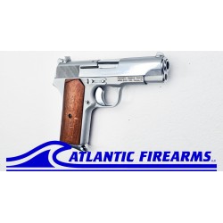 Zastava M88 9mm Silver/Chrome-Wood Grip