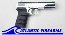 Zastava M57 Polished W/Crest & Black Rubber Grip