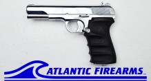 Zastava M57 Polished W/Crest & Black Rubber Grip