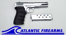 Zastava M57 Polished W/Crest & Black Rubber Grip