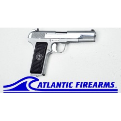 Zastava M57-Silver Polished Slide W/Crest