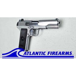 Zastava M57-Silver Polished Slide W/Crest