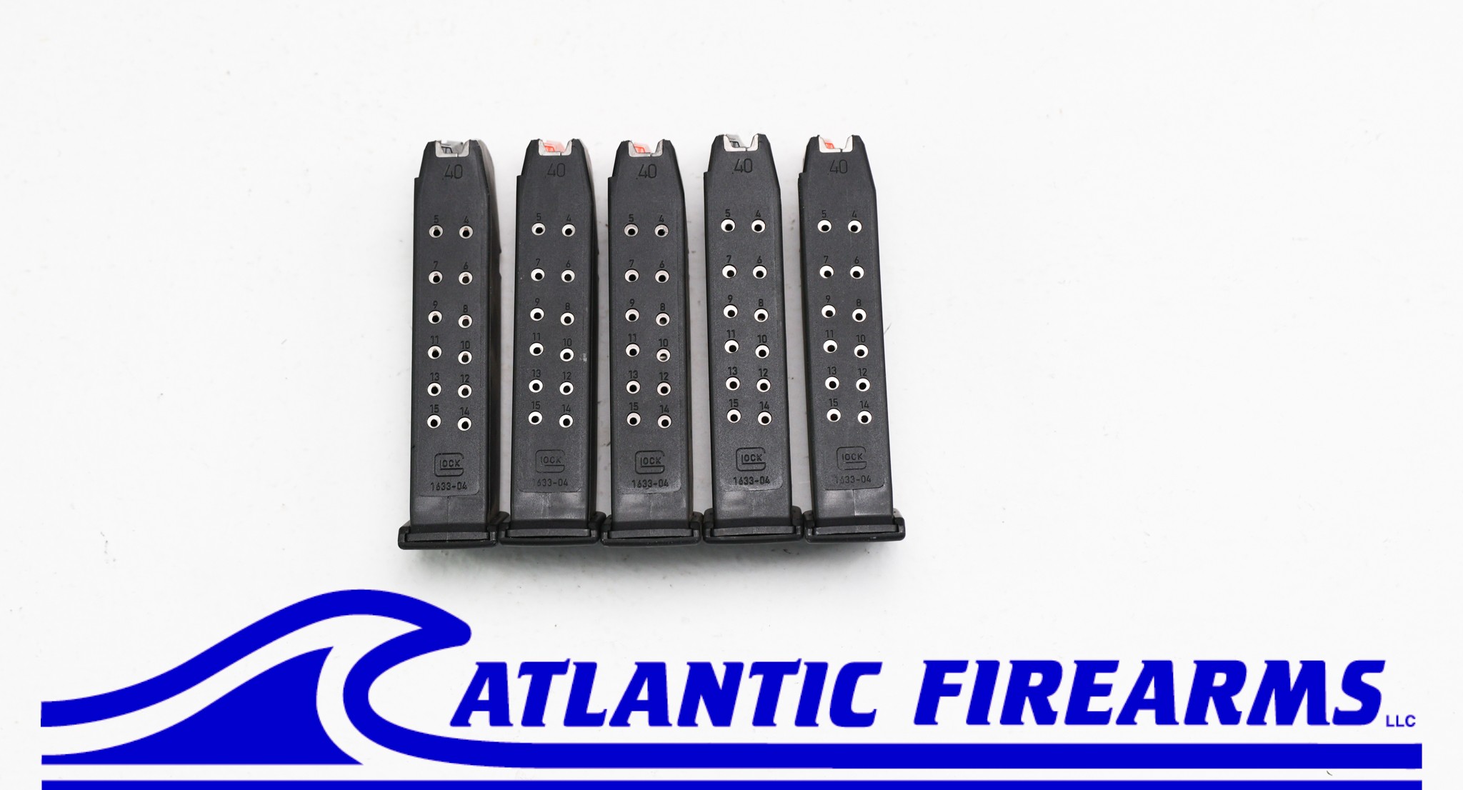 Gen 4 Glock 15RD .40 S&W Magazines - 5 pack- Auction