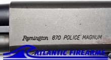 Remington 870 12GA Police Magnum Shotgun LEO Marked - Auction