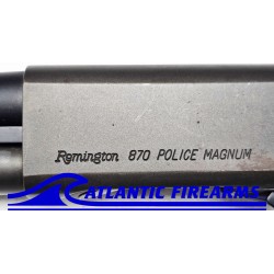 Remington 870 12GA Police Magnum Shotgun LEO Marked - Auction