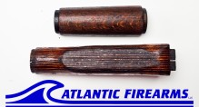 Bulgarian AK-47 Milled Trench Art Wood Stock Set - Auction