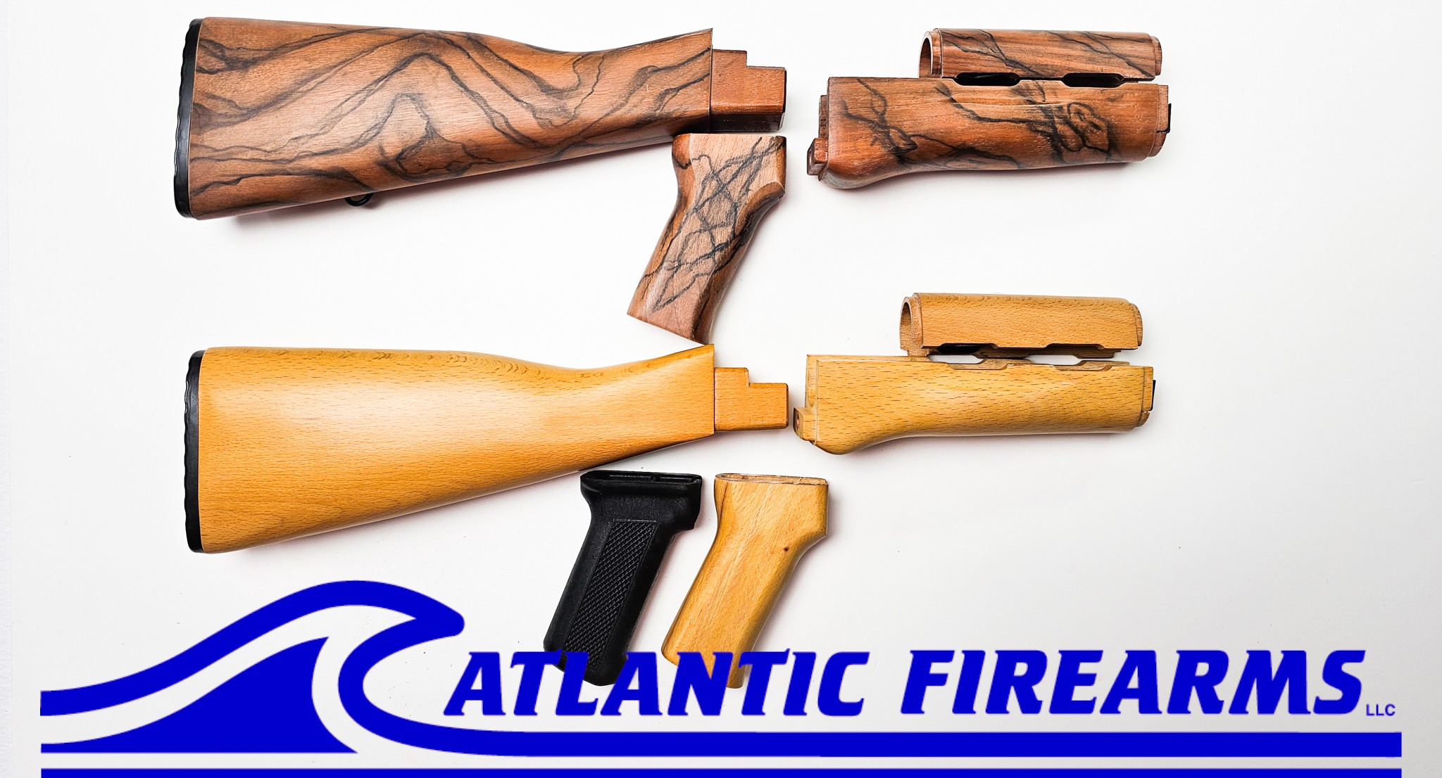 Blem AK-47/ AKM Furniture Stock Set Lot - Auction