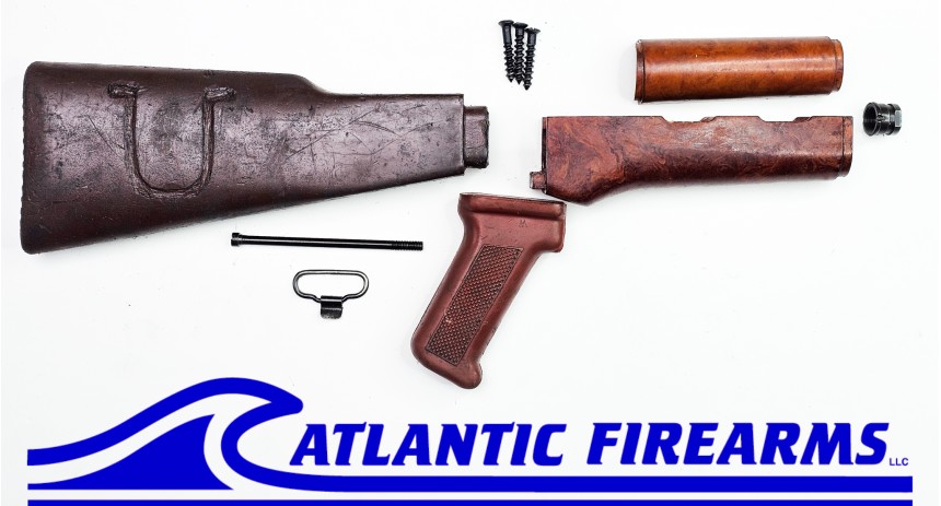Bulgarian AK-47 Milled Trench Art Stock Set Ustase - Auction