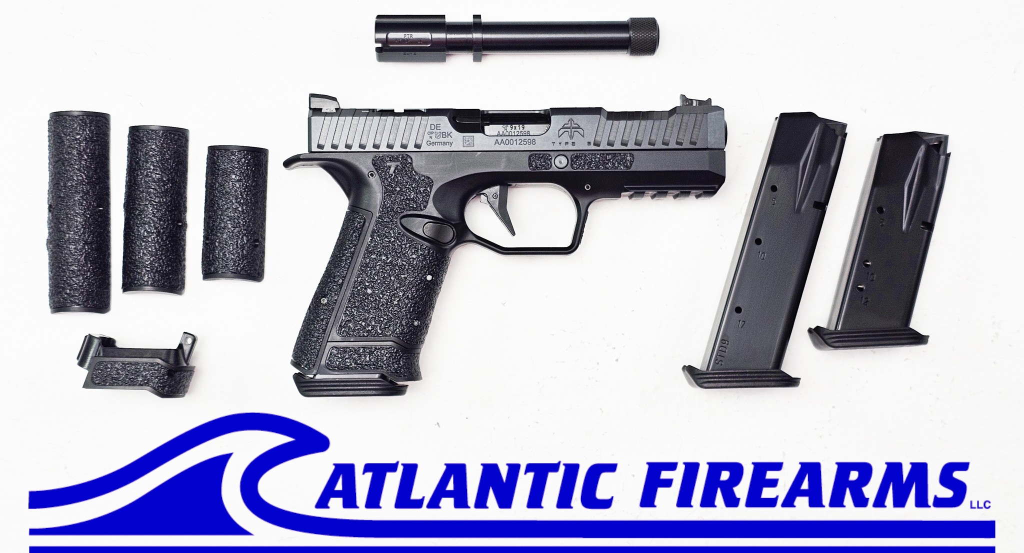 Archon Type B Gen2 9mm Threaded Barrel Pistol-Acro