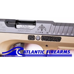 Archon Type B Gen2 9mm Threaded Barrel Pistol-RMR- FDE