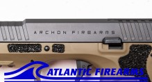 Archon Type B Gen2 9mm Threaded Barrel Pistol-RMR- FDE