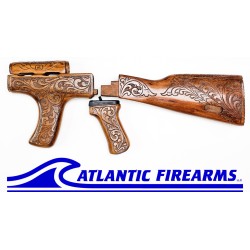 Khyber Pass Engraved AKM Dong Stock Set 4