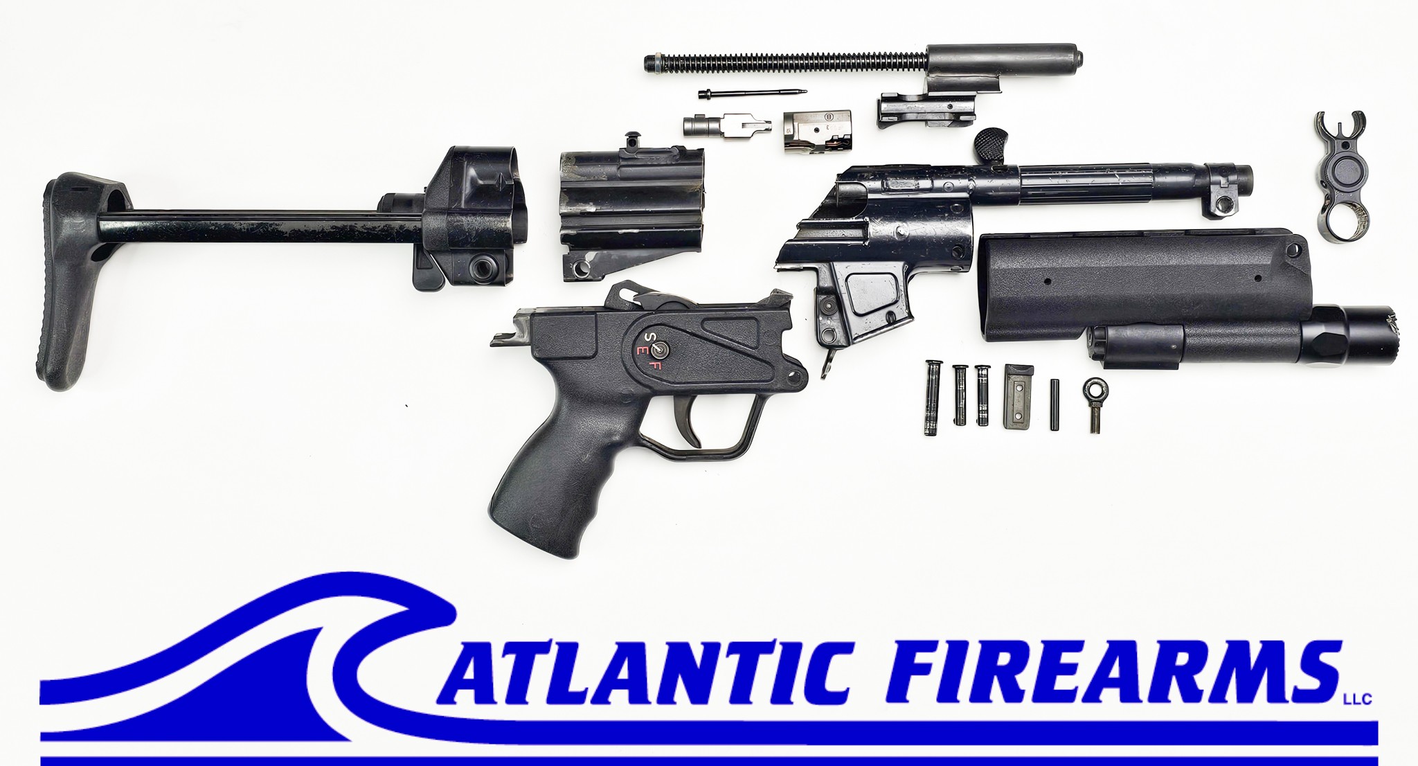 MP5 Police Parts Kit - Retractable Stock / Flashlight HG (No Rear Sight)