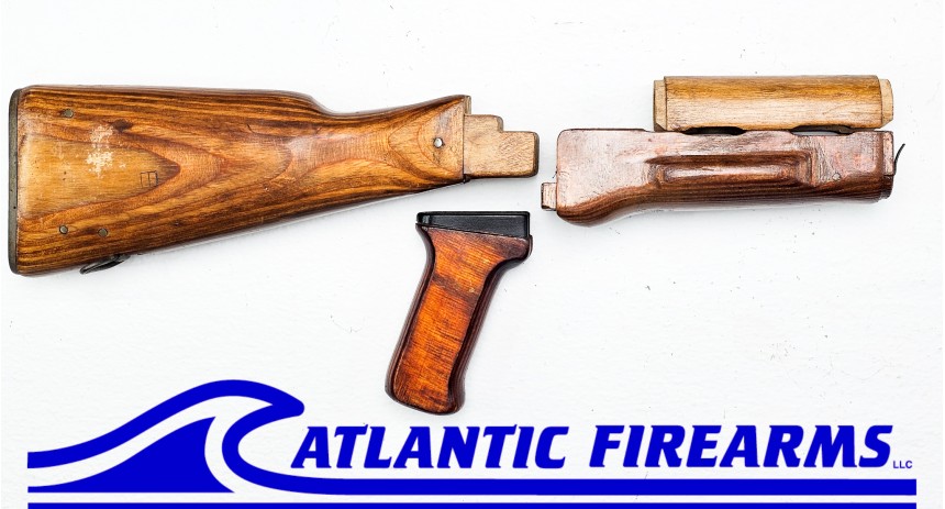 Russian AKM Laminate Wood Stock Set - BLEM