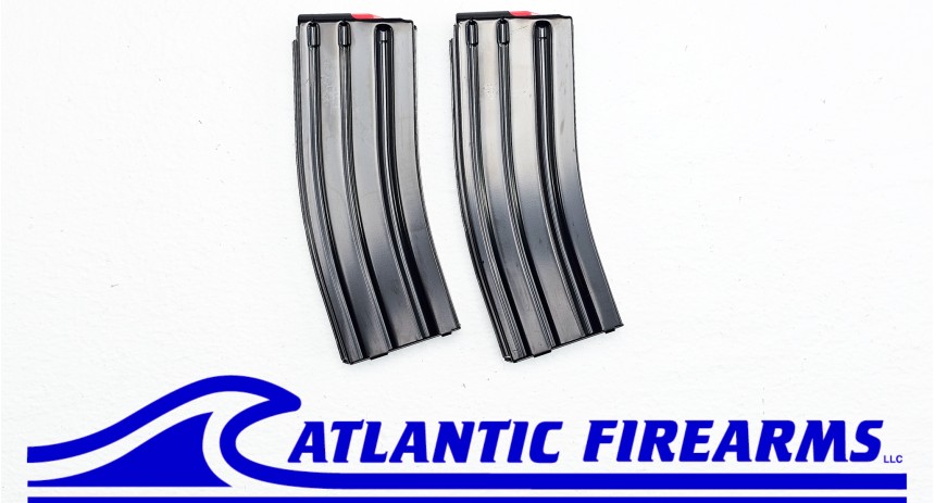 AR15 Magazine 30Rd Steel 5.56/.223 2-Pack