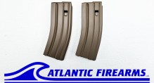 AR15 Magazine 30Rd Steel 5.56/.223 FDE 2-Pack
