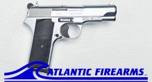 Zastava M88 9mm-Brushed Chrome-Black Grip
