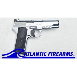 Zastava M88 9mm-Brushed Chrome-Black Grip