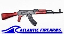 AK47 Classic 7.62x39 Milled Rifle - Red Wood - WBP USA