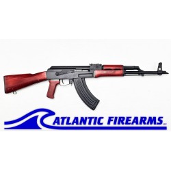AK47 Classic 7.62x39 Milled Rifle - Red Wood - WBP USA