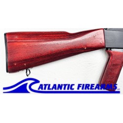 AK47 Classic 7.62x39 Milled Rifle - Red Wood - WBP USA