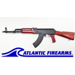 AK47 Classic 7.62x39 Milled Rifle - Red Wood - WBP USA
