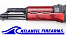 AK47 Classic 7.62x39 Milled Rifle - Red Wood - WBP USA