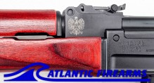 AK47 Classic 7.62x39 Milled Rifle - Red Wood - WBP USA