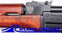 AK47 Classic 7.62x39 Milled Rifle Amber Wood - WBP USA