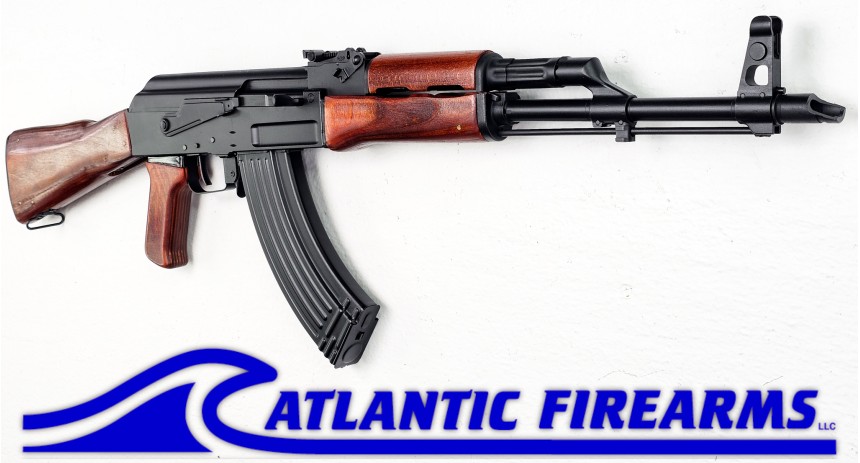 Milled AK47 Rifle 7.62x39 - Amber Wood w/Rail - WBP USA