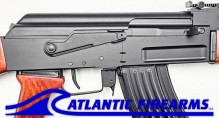 Milled AK47 Rifle 7.62x39 - Amber Wood w/Rail - WBP USA
