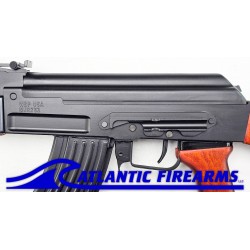 Milled AK47 Rifle 7.62x39 - Amber Wood w/Rail - WBP USA